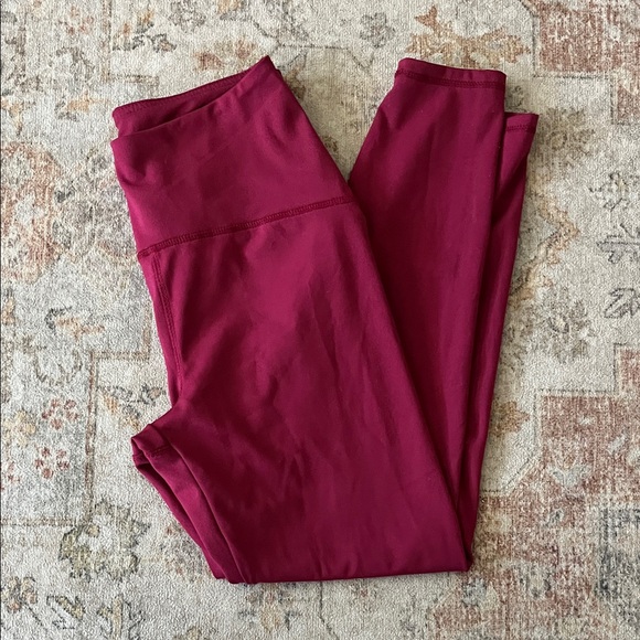 a new day Pants - A New Day Burgundy Leggings Medium